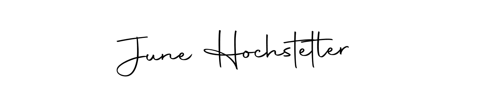 Make a beautiful signature design for name June Hochstetler. Use this online signature maker to create a handwritten signature for free. June Hochstetler signature style 10 images and pictures png