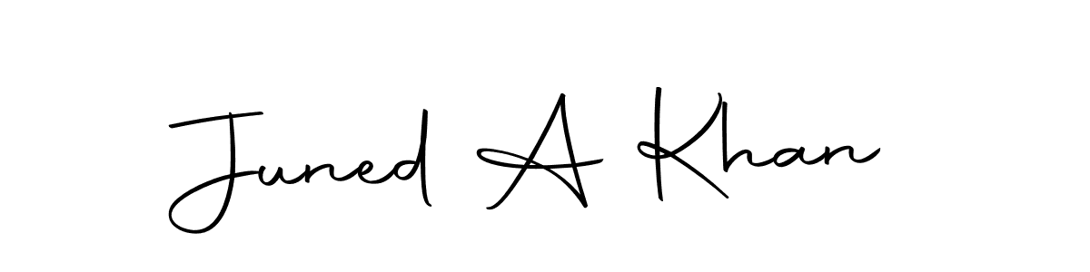 This is the best signature style for the Juned A Khan name. Also you like these signature font (Autography-DOLnW). Mix name signature. Juned A Khan signature style 10 images and pictures png