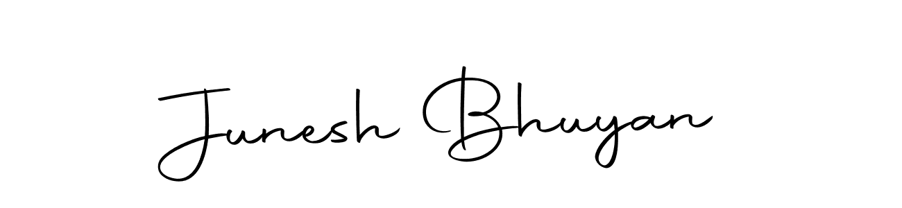 How to make Junesh Bhuyan signature? Autography-DOLnW is a professional autograph style. Create handwritten signature for Junesh Bhuyan name. Junesh Bhuyan signature style 10 images and pictures png