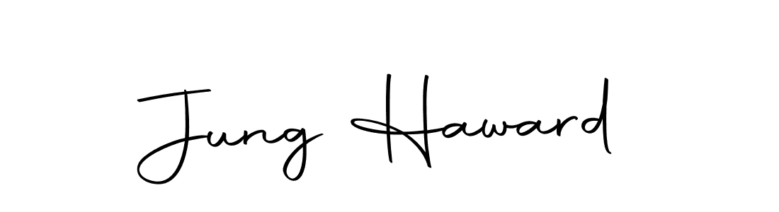 You can use this online signature creator to create a handwritten signature for the name Jung Haward. This is the best online autograph maker. Jung Haward signature style 10 images and pictures png