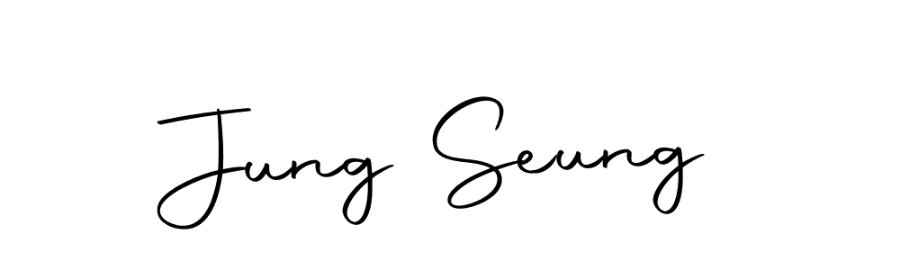 if you are searching for the best signature style for your name Jung Seung. so please give up your signature search. here we have designed multiple signature styles  using Autography-DOLnW. Jung Seung signature style 10 images and pictures png