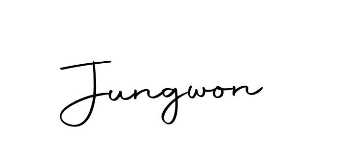 Make a beautiful signature design for name Jungwon. With this signature (Autography-DOLnW) style, you can create a handwritten signature for free. Jungwon signature style 10 images and pictures png