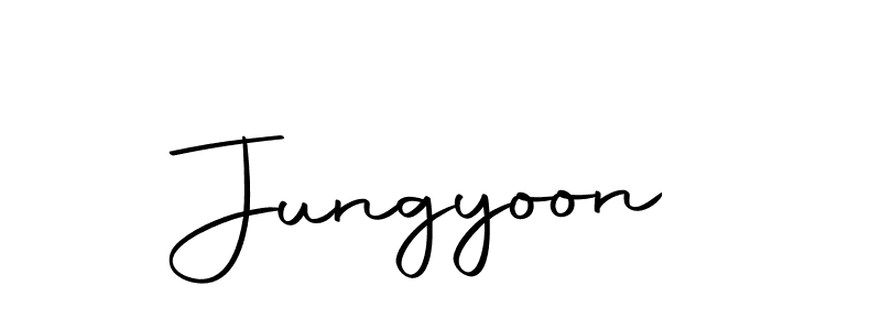 if you are searching for the best signature style for your name Jungyoon. so please give up your signature search. here we have designed multiple signature styles  using Autography-DOLnW. Jungyoon signature style 10 images and pictures png