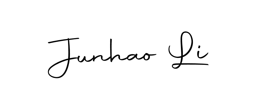 if you are searching for the best signature style for your name Junhao Li. so please give up your signature search. here we have designed multiple signature styles  using Autography-DOLnW. Junhao Li signature style 10 images and pictures png