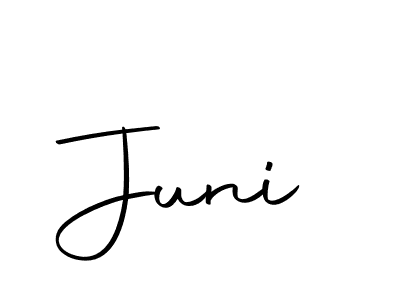 Autography-DOLnW is a professional signature style that is perfect for those who want to add a touch of class to their signature. It is also a great choice for those who want to make their signature more unique. Get Juni name to fancy signature for free. Juni signature style 10 images and pictures png