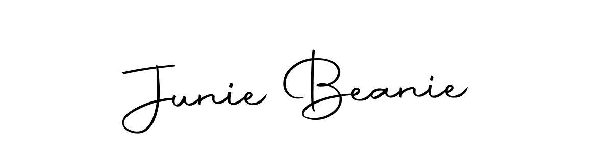 Autography-DOLnW is a professional signature style that is perfect for those who want to add a touch of class to their signature. It is also a great choice for those who want to make their signature more unique. Get Junie Beanie name to fancy signature for free. Junie Beanie signature style 10 images and pictures png