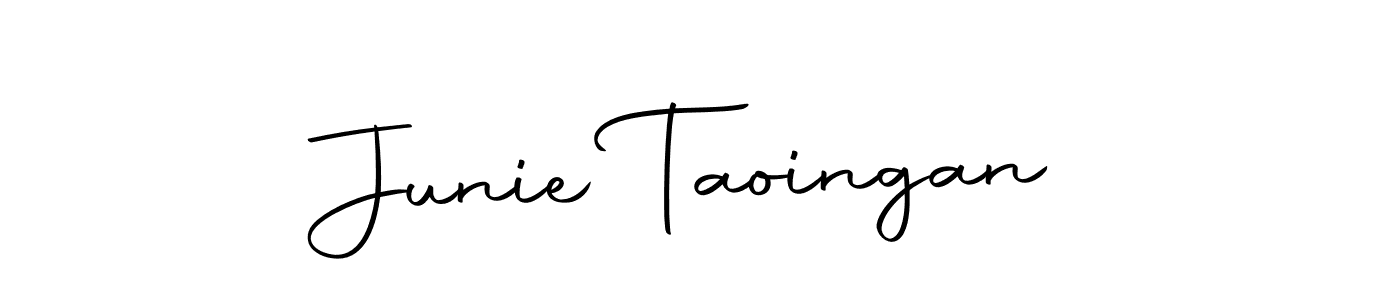 This is the best signature style for the Junie Taoingan name. Also you like these signature font (Autography-DOLnW). Mix name signature. Junie Taoingan signature style 10 images and pictures png