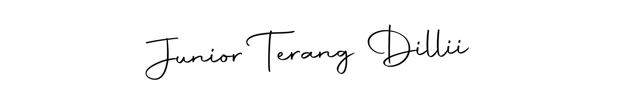 Here are the top 10 professional signature styles for the name Junior Terang Dillii. These are the best autograph styles you can use for your name. Junior Terang Dillii signature style 10 images and pictures png