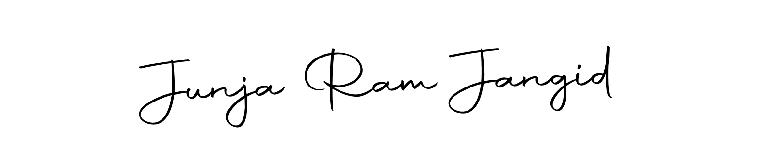 Similarly Autography-DOLnW is the best handwritten signature design. Signature creator online .You can use it as an online autograph creator for name Junja Ram Jangid. Junja Ram Jangid signature style 10 images and pictures png