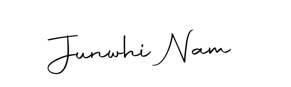 Here are the top 10 professional signature styles for the name Junwhi Nam. These are the best autograph styles you can use for your name. Junwhi Nam signature style 10 images and pictures png