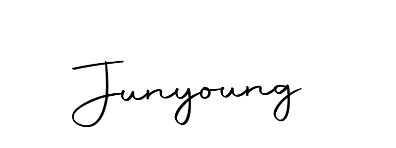 How to make Junyoung signature? Autography-DOLnW is a professional autograph style. Create handwritten signature for Junyoung name. Junyoung signature style 10 images and pictures png