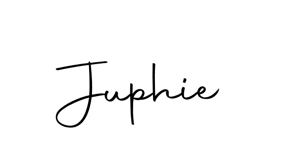 Juphie stylish signature style. Best Handwritten Sign (Autography-DOLnW) for my name. Handwritten Signature Collection Ideas for my name Juphie. Juphie signature style 10 images and pictures png