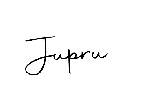 You should practise on your own different ways (Autography-DOLnW) to write your name (Jupru) in signature. don't let someone else do it for you. Jupru signature style 10 images and pictures png