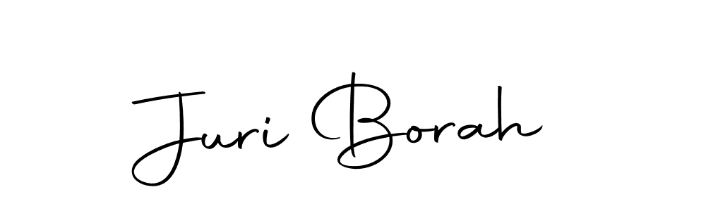 Make a beautiful signature design for name Juri Borah. With this signature (Autography-DOLnW) style, you can create a handwritten signature for free. Juri Borah signature style 10 images and pictures png