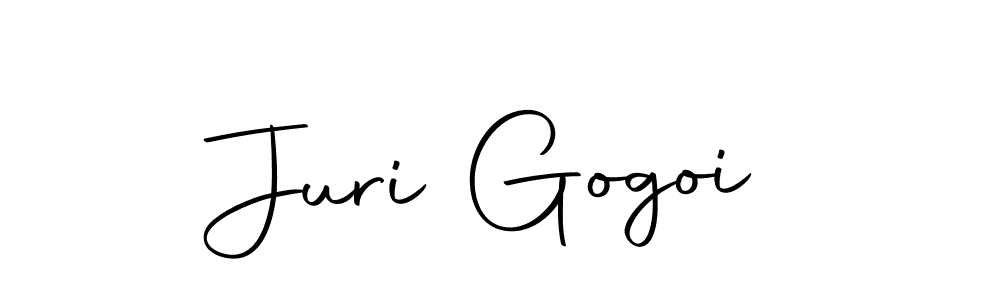 Design your own signature with our free online signature maker. With this signature software, you can create a handwritten (Autography-DOLnW) signature for name Juri Gogoi. Juri Gogoi signature style 10 images and pictures png