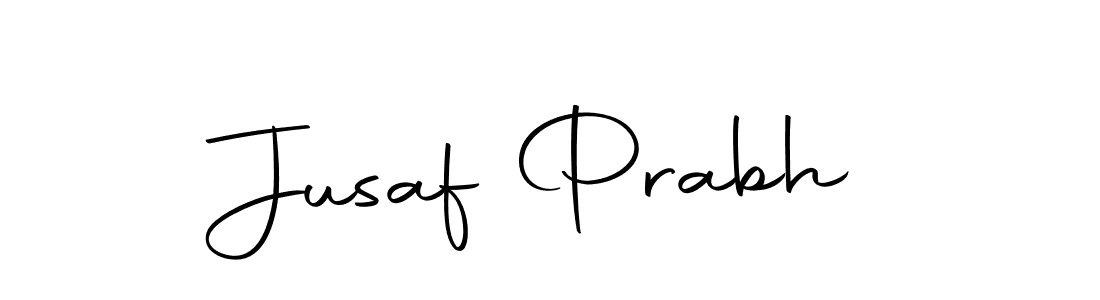 Make a short Jusaf Prabh signature style. Manage your documents anywhere anytime using Autography-DOLnW. Create and add eSignatures, submit forms, share and send files easily. Jusaf Prabh signature style 10 images and pictures png