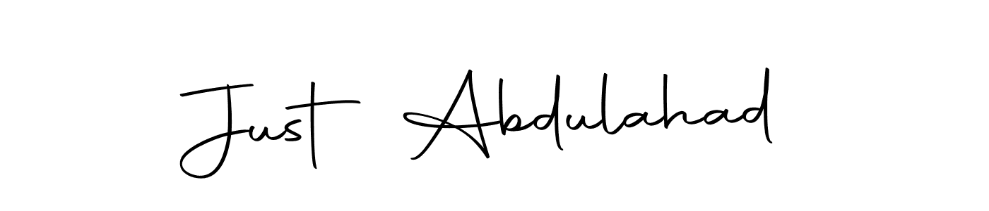 Make a beautiful signature design for name Just Abdulahad. With this signature (Autography-DOLnW) style, you can create a handwritten signature for free. Just Abdulahad signature style 10 images and pictures png