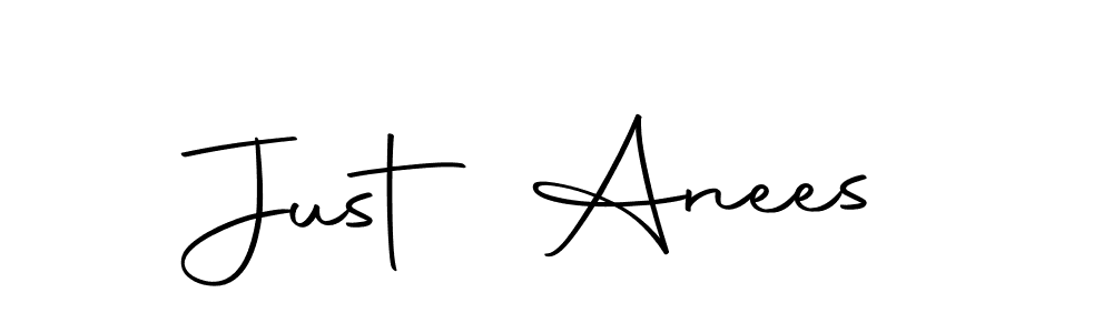 Make a short Just Anees signature style. Manage your documents anywhere anytime using Autography-DOLnW. Create and add eSignatures, submit forms, share and send files easily. Just Anees signature style 10 images and pictures png
