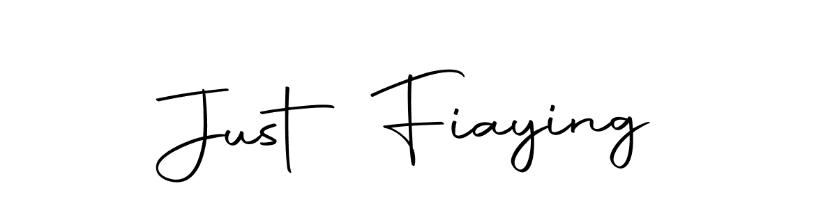 Just Fiaying stylish signature style. Best Handwritten Sign (Autography-DOLnW) for my name. Handwritten Signature Collection Ideas for my name Just Fiaying. Just Fiaying signature style 10 images and pictures png