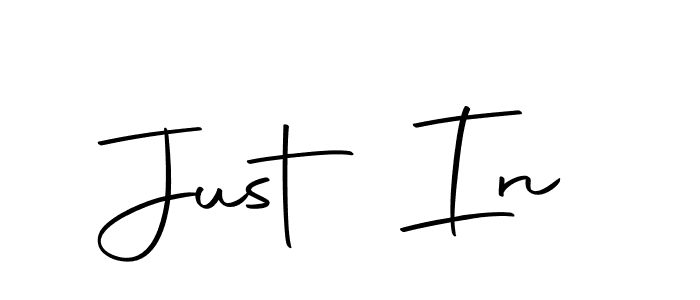 Just In stylish signature style. Best Handwritten Sign (Autography-DOLnW) for my name. Handwritten Signature Collection Ideas for my name Just In. Just In signature style 10 images and pictures png