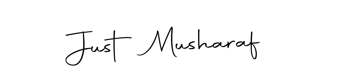 Design your own signature with our free online signature maker. With this signature software, you can create a handwritten (Autography-DOLnW) signature for name Just Musharaf. Just Musharaf signature style 10 images and pictures png