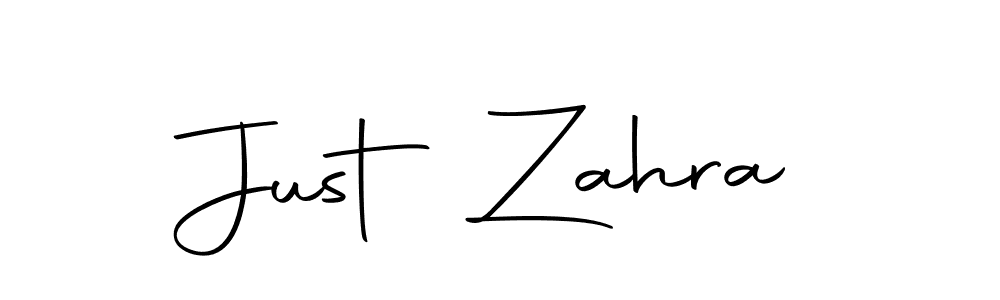 Create a beautiful signature design for name Just Zahra. With this signature (Autography-DOLnW) fonts, you can make a handwritten signature for free. Just Zahra signature style 10 images and pictures png