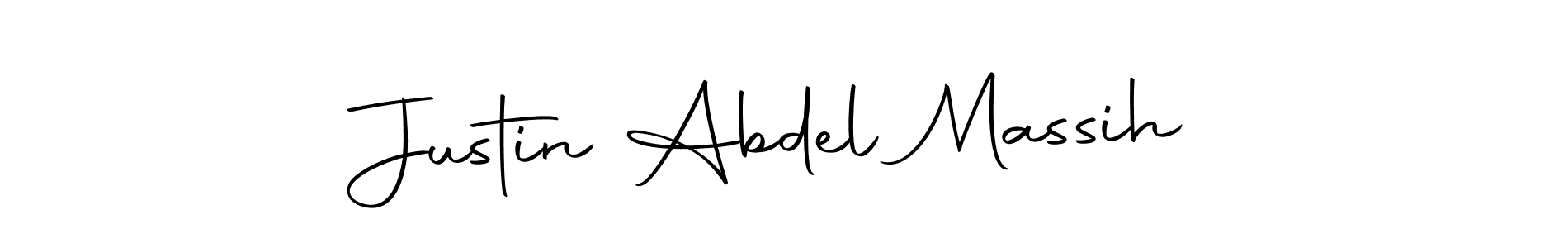 Make a short Justin Abdel Massih signature style. Manage your documents anywhere anytime using Autography-DOLnW. Create and add eSignatures, submit forms, share and send files easily. Justin Abdel Massih signature style 10 images and pictures png