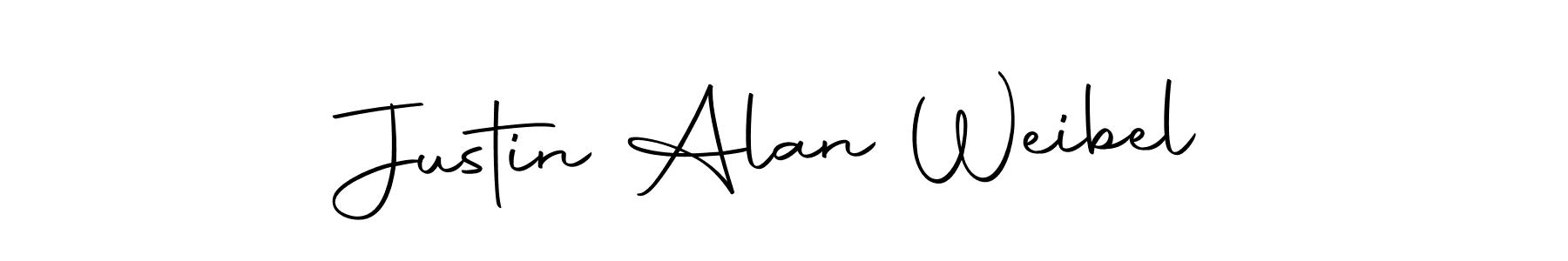 Make a beautiful signature design for name Justin Alan Weibel. With this signature (Autography-DOLnW) style, you can create a handwritten signature for free. Justin Alan Weibel signature style 10 images and pictures png