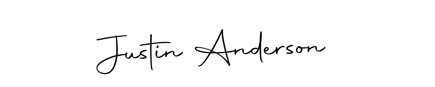 The best way (Autography-DOLnW) to make a short signature is to pick only two or three words in your name. The name Justin Anderson include a total of six letters. For converting this name. Justin Anderson signature style 10 images and pictures png