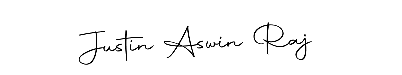 This is the best signature style for the Justin Aswin Raj name. Also you like these signature font (Autography-DOLnW). Mix name signature. Justin Aswin Raj signature style 10 images and pictures png