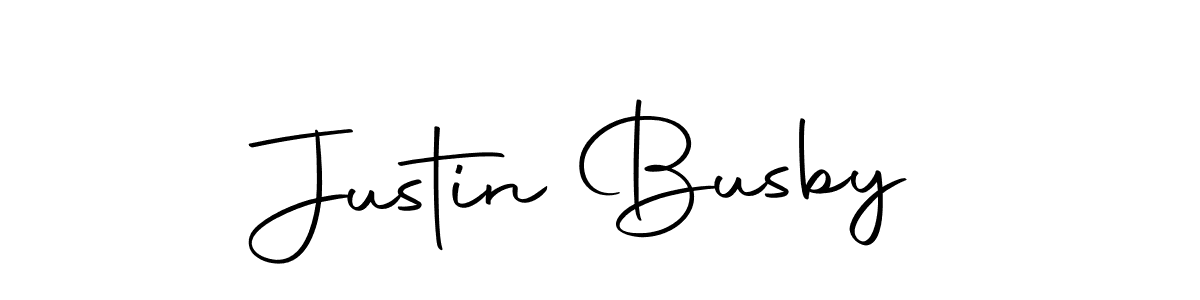 Also we have Justin Busby name is the best signature style. Create professional handwritten signature collection using Autography-DOLnW autograph style. Justin Busby signature style 10 images and pictures png