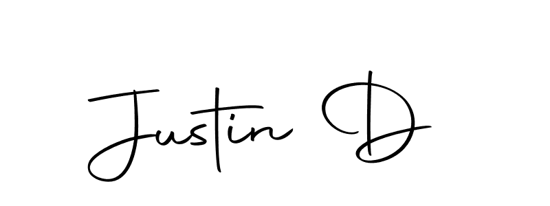 You should practise on your own different ways (Autography-DOLnW) to write your name (Justin D) in signature. don't let someone else do it for you. Justin D signature style 10 images and pictures png