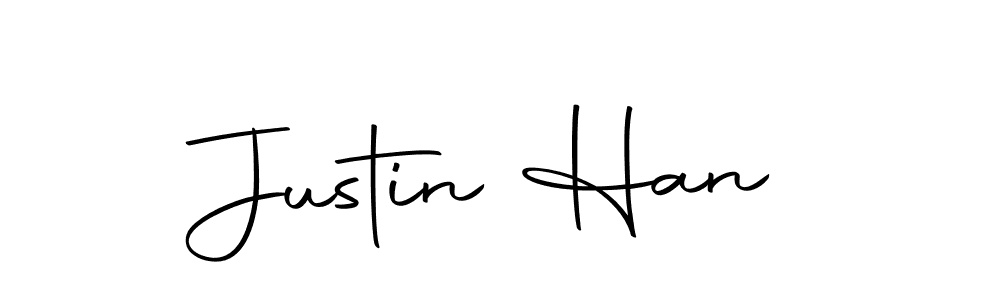 Make a beautiful signature design for name Justin Han. With this signature (Autography-DOLnW) style, you can create a handwritten signature for free. Justin Han signature style 10 images and pictures png