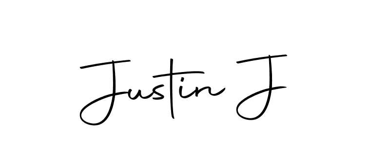 Create a beautiful signature design for name Justin J. With this signature (Autography-DOLnW) fonts, you can make a handwritten signature for free. Justin J signature style 10 images and pictures png