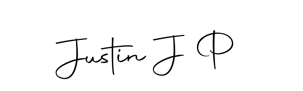 if you are searching for the best signature style for your name Justin J P. so please give up your signature search. here we have designed multiple signature styles  using Autography-DOLnW. Justin J P signature style 10 images and pictures png