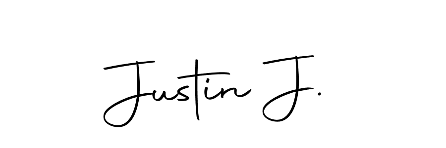 How to make Justin J. signature? Autography-DOLnW is a professional autograph style. Create handwritten signature for Justin J. name. Justin J. signature style 10 images and pictures png