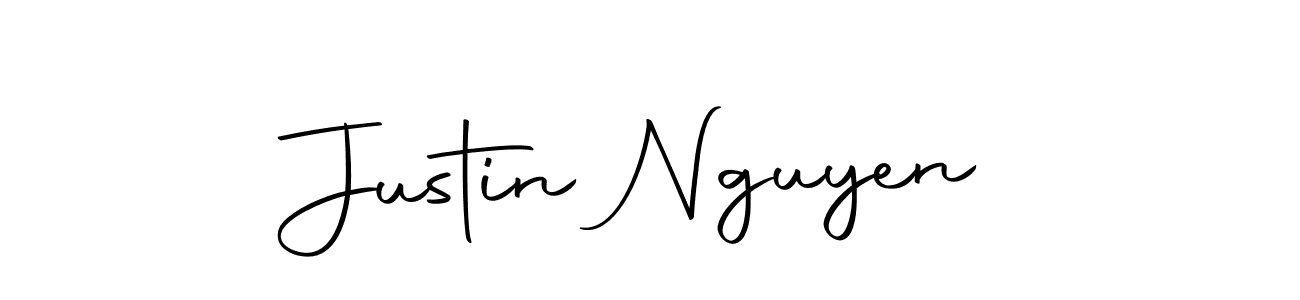 Also we have Justin Nguyen name is the best signature style. Create professional handwritten signature collection using Autography-DOLnW autograph style. Justin Nguyen signature style 10 images and pictures png