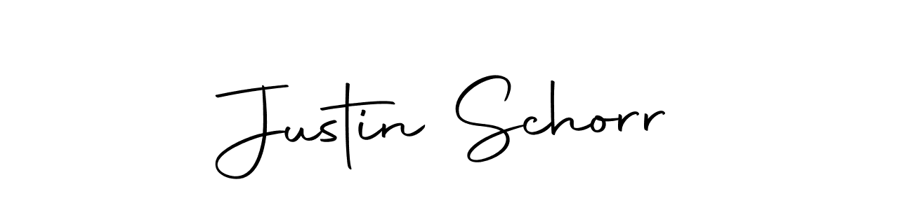 Create a beautiful signature design for name Justin Schorr. With this signature (Autography-DOLnW) fonts, you can make a handwritten signature for free. Justin Schorr signature style 10 images and pictures png