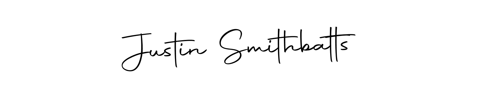 Here are the top 10 professional signature styles for the name Justin Smithbatts. These are the best autograph styles you can use for your name. Justin Smithbatts signature style 10 images and pictures png