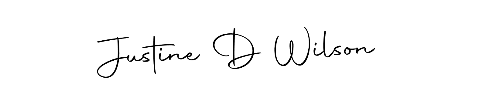 Make a beautiful signature design for name Justine D Wilson. Use this online signature maker to create a handwritten signature for free. Justine D Wilson signature style 10 images and pictures png