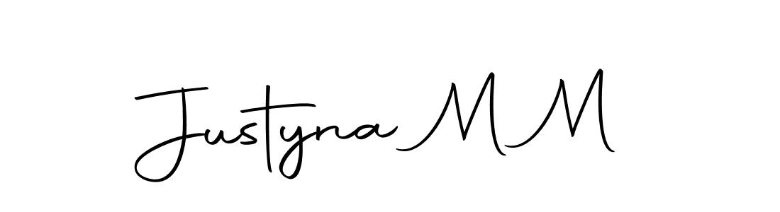 You should practise on your own different ways (Autography-DOLnW) to write your name (Justyna M M) in signature. don't let someone else do it for you. Justyna M M signature style 10 images and pictures png