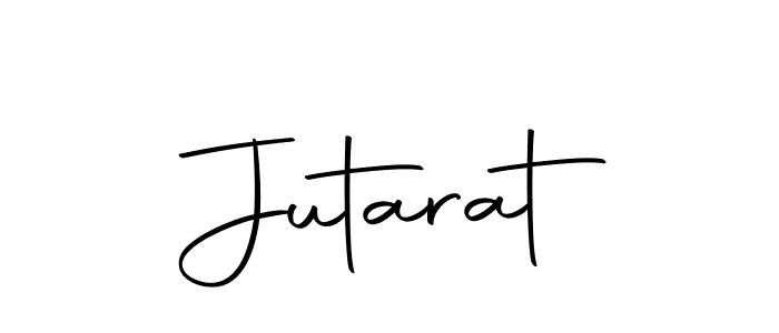 How to make Jutarat name signature. Use Autography-DOLnW style for creating short signs online. This is the latest handwritten sign. Jutarat signature style 10 images and pictures png