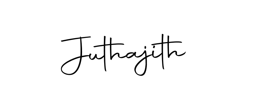 Make a beautiful signature design for name Juthajith. With this signature (Autography-DOLnW) style, you can create a handwritten signature for free. Juthajith signature style 10 images and pictures png