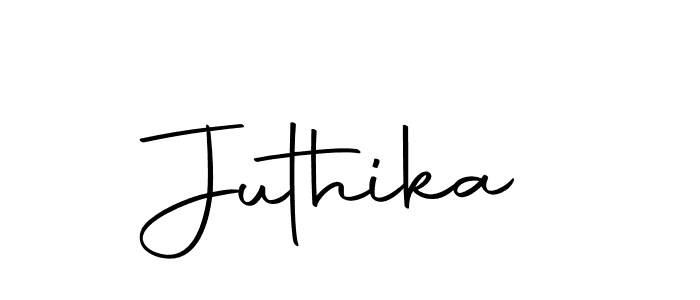 You can use this online signature creator to create a handwritten signature for the name Juthika. This is the best online autograph maker. Juthika signature style 10 images and pictures png