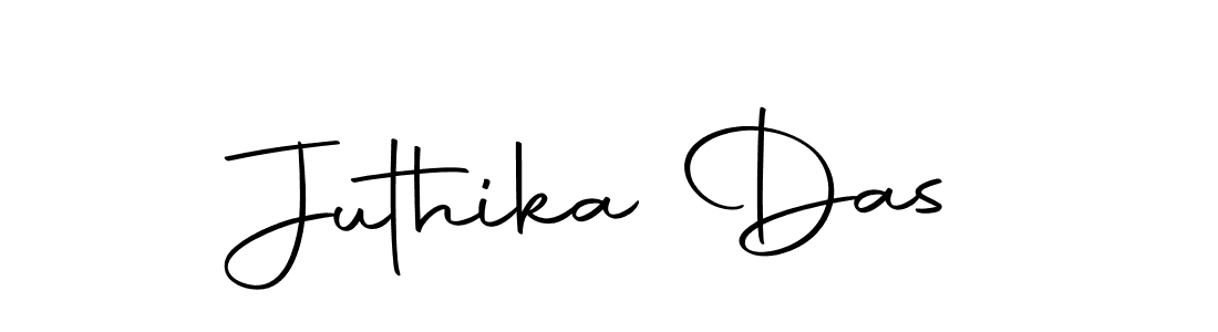 Create a beautiful signature design for name Juthika Das. With this signature (Autography-DOLnW) fonts, you can make a handwritten signature for free. Juthika Das signature style 10 images and pictures png