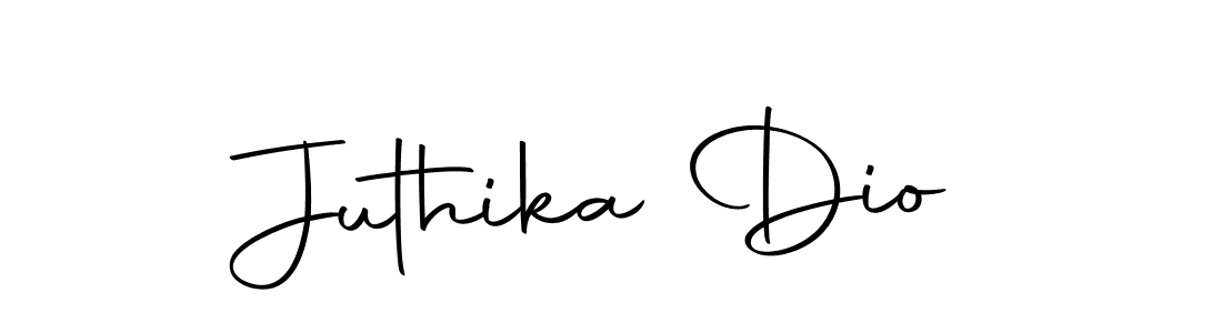 Also we have Juthika Dio name is the best signature style. Create professional handwritten signature collection using Autography-DOLnW autograph style. Juthika Dio signature style 10 images and pictures png
