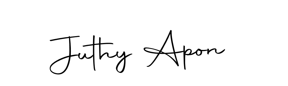 It looks lik you need a new signature style for name Juthy Apon. Design unique handwritten (Autography-DOLnW) signature with our free signature maker in just a few clicks. Juthy Apon signature style 10 images and pictures png