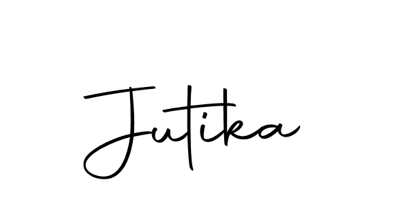 Make a short Jutika signature style. Manage your documents anywhere anytime using Autography-DOLnW. Create and add eSignatures, submit forms, share and send files easily. Jutika signature style 10 images and pictures png