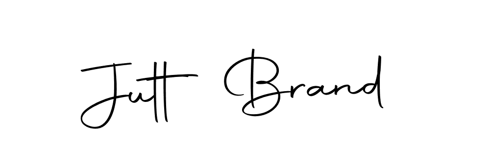 Design your own signature with our free online signature maker. With this signature software, you can create a handwritten (Autography-DOLnW) signature for name Jutt Brand. Jutt Brand signature style 10 images and pictures png