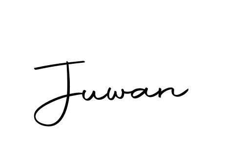 Make a beautiful signature design for name Juwan. With this signature (Autography-DOLnW) style, you can create a handwritten signature for free. Juwan signature style 10 images and pictures png